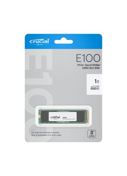 Накопитель SSD (CT1000E100SSD8) Micron M.2 2280 1TB E100 (366696205)