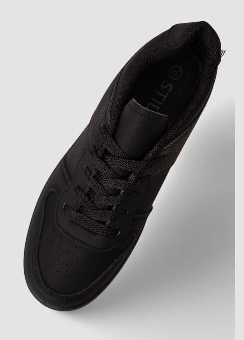 Черные кеды женские Ager 248RAJ140