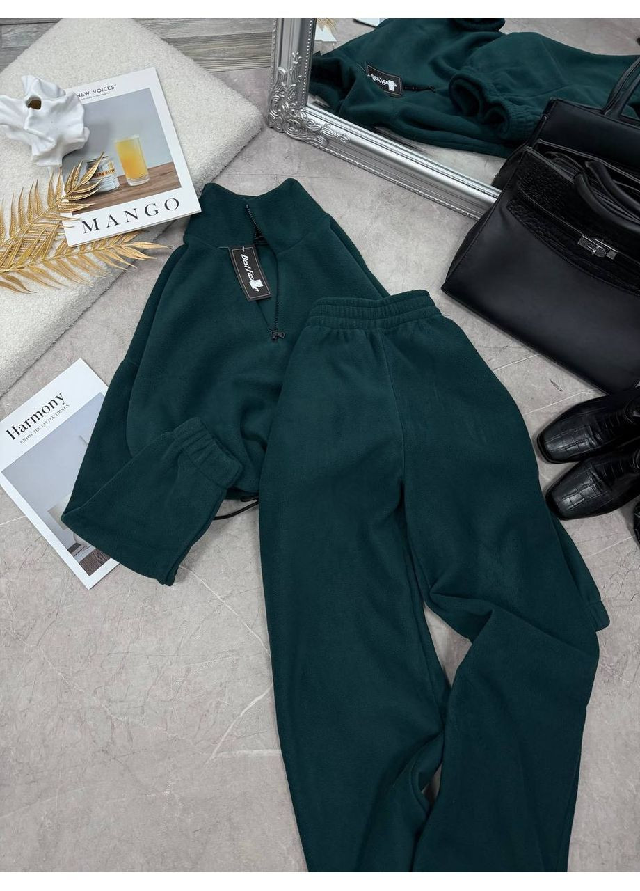 Женский теплый костюм oversize из флиса No Brand (371816790)