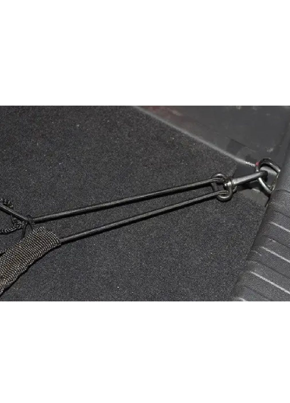 Сетка сумка органайзер карман держатель в багажник машины автомобиля с крючками карабинами для крепления 100х40 см (479307-Prob) Unbranded (316708084)