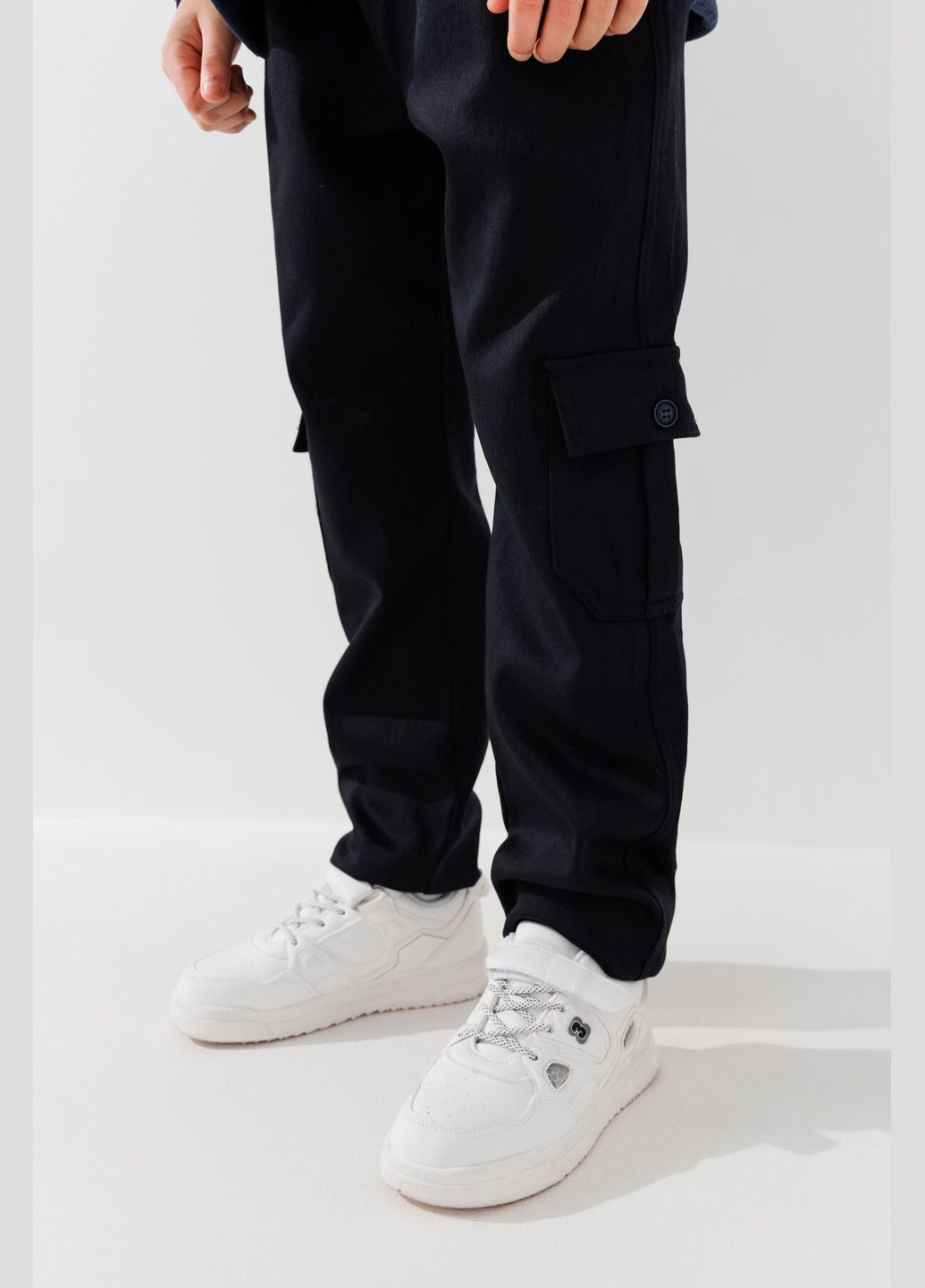 Темно-синие повседневный зимние брюки DENIZ