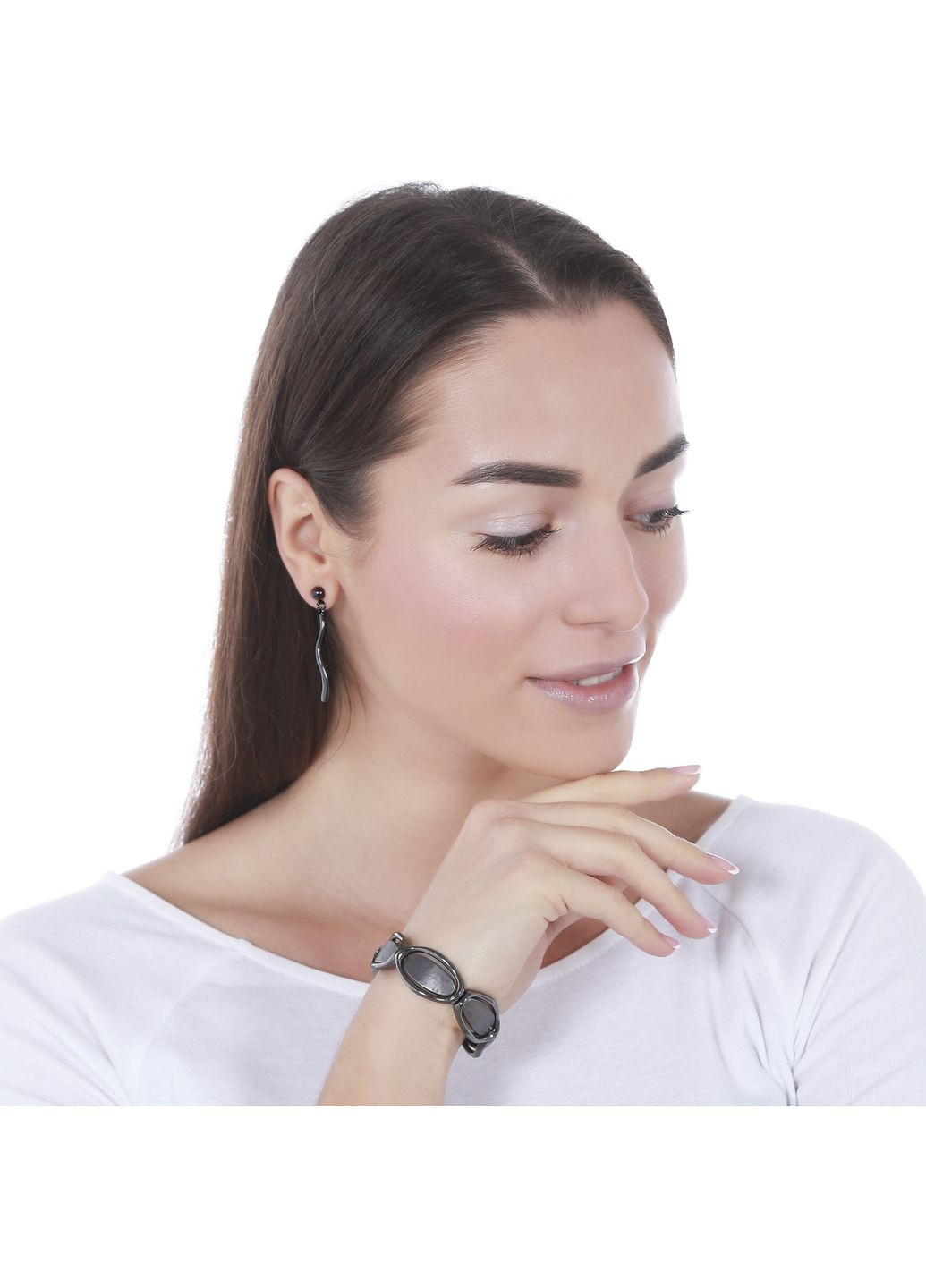 Серьги подвески Сочетание Sincera (341534190)