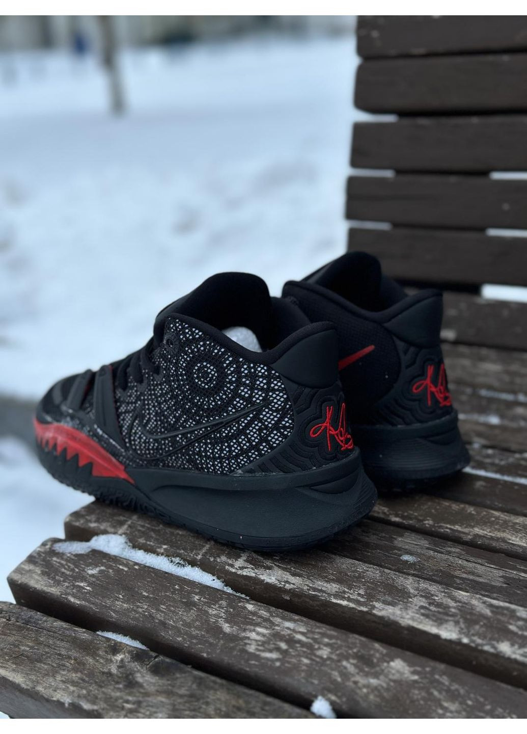 Чорні Осінні кросівки чоловічі nike kvurie 7 bread найк кайрі No Brand