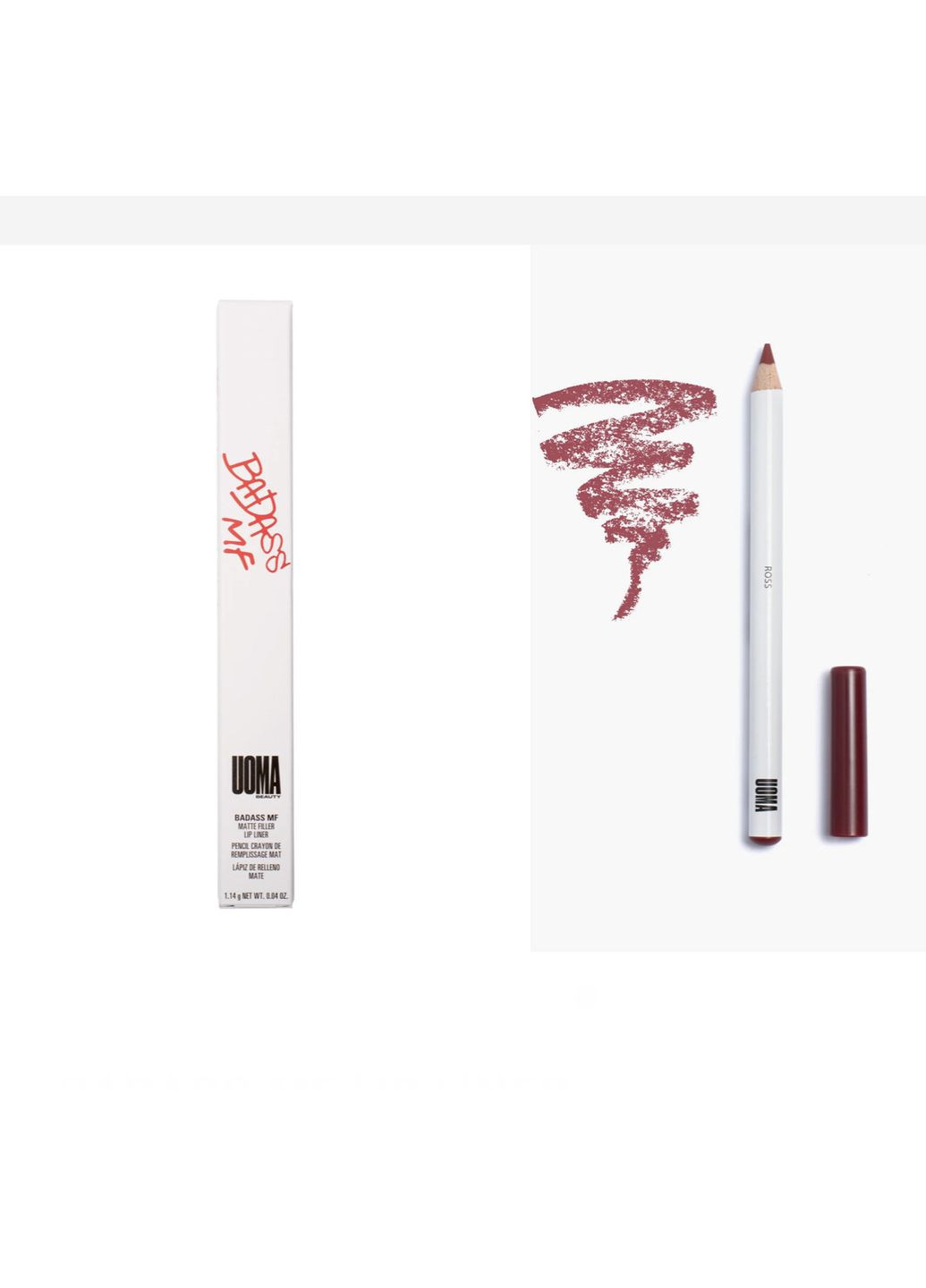 Олівець для губ UOMA BADASS MF LIP LINER, in Ross Uoma Beauty (368718224)