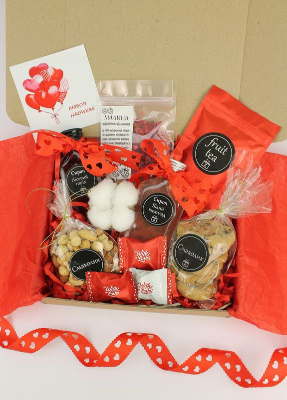 Подарочный набор Sweet Vibes девушке, женщине, жене на День святого Валентина, праздник влюбленных, праздник (8-1354) Кукумбер (317435058)