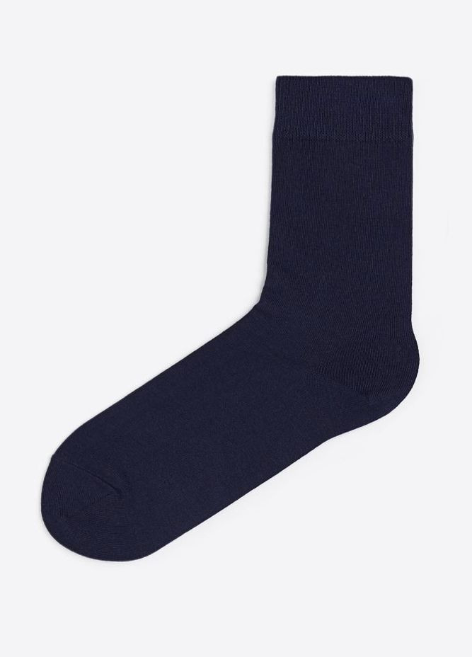 Шкарпетки довгі для чоловіка 4533521 темно-синій H&M (286328182)