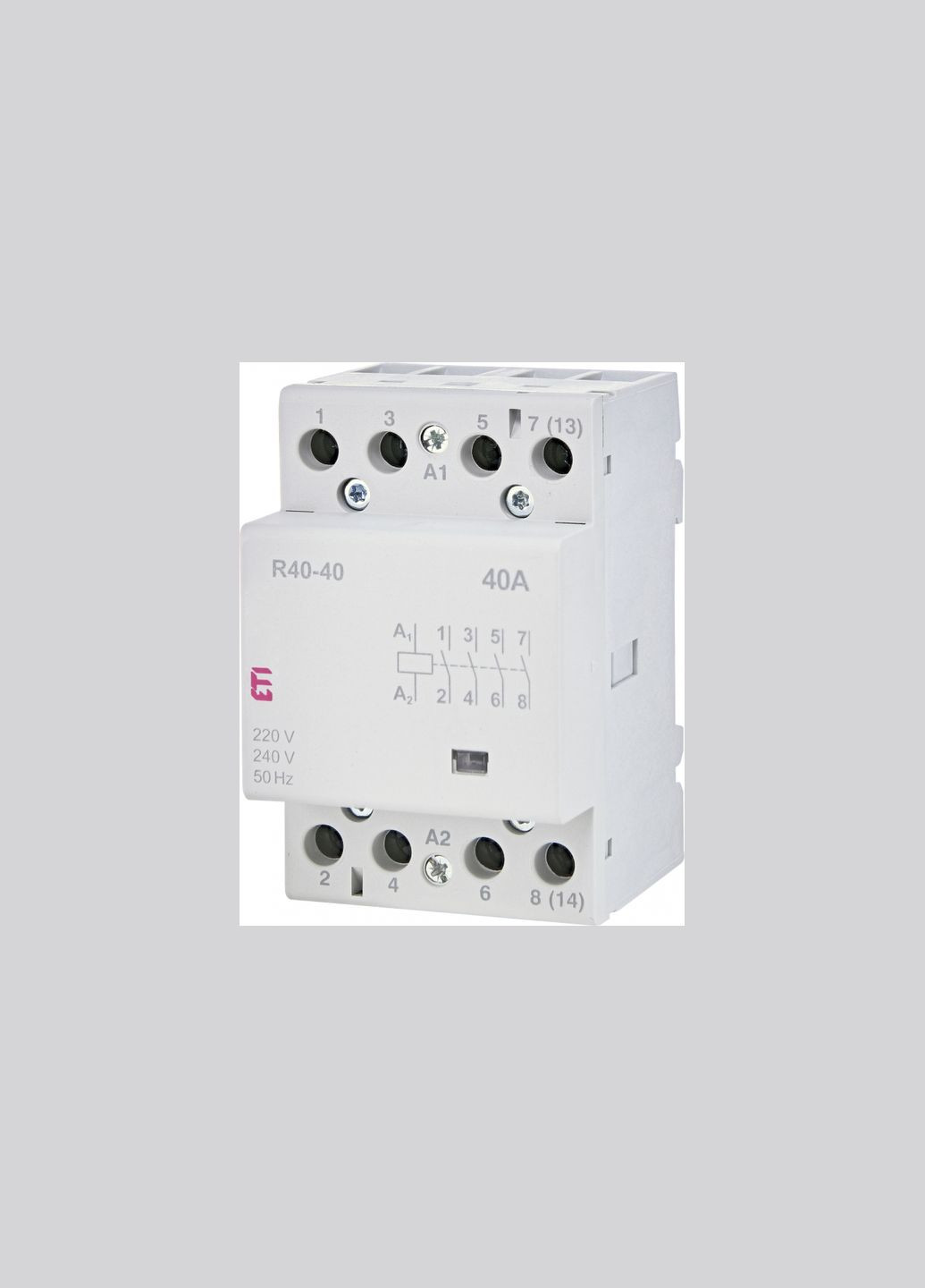Контактор модульный 4P 40A 4NO 230V [2463410] R 40-40 ETI (344528976)