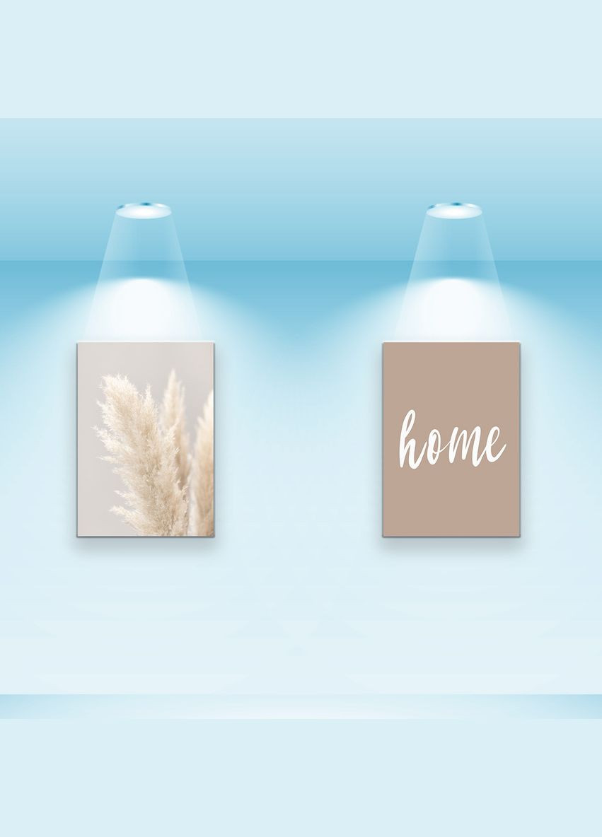 Набор постеров HOME (PS-021) 2 шт. Riviera Blanca (303135703)