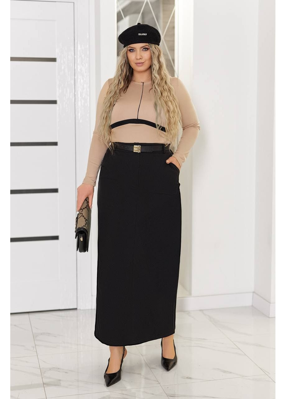 Спідниця з костюмної тканини — заміри в описі DK/DL Мода без кордонів (366420895)