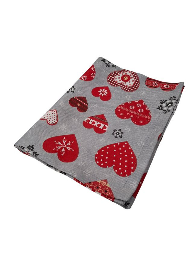 Ранер Winter Love новорічний водостійкий 35х100 см сірий (2800004658546) SoundSleep (316632749)