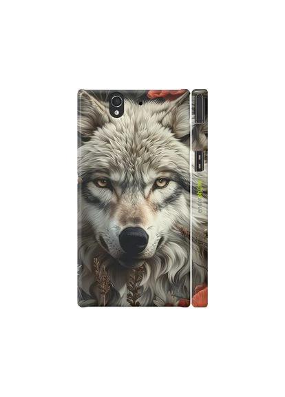 Чехол на Sony Xperia Z C6602 Волчий взгляд "6066m-40-2448" Endorphone (376251756)