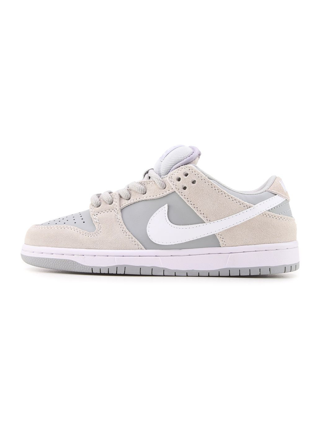 КРОССОВКИ ЖЕНСКИЕ NIKE DUNK DISRUPT GREY WHITE НАЙК СБ ДАНК No Brand серые демисезоны (367171598)
