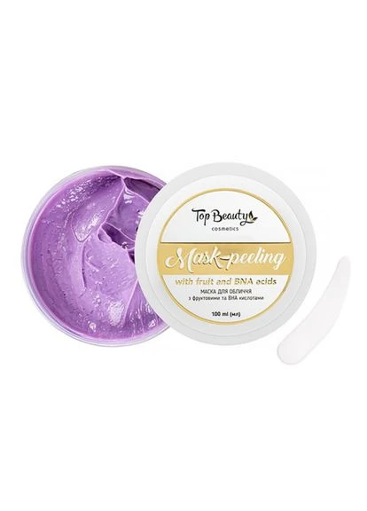 Маска для лица с фруктовыми и BHA кислотами 100 мл(4820169185112) Top Beauty (393587813)