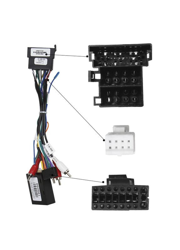 Адаптер штатного усилителя Fiat Punto(199/310) 2005-2012 Linea(323) 2007-2014 (6976-AB) 4шт Feeldo (352013215)