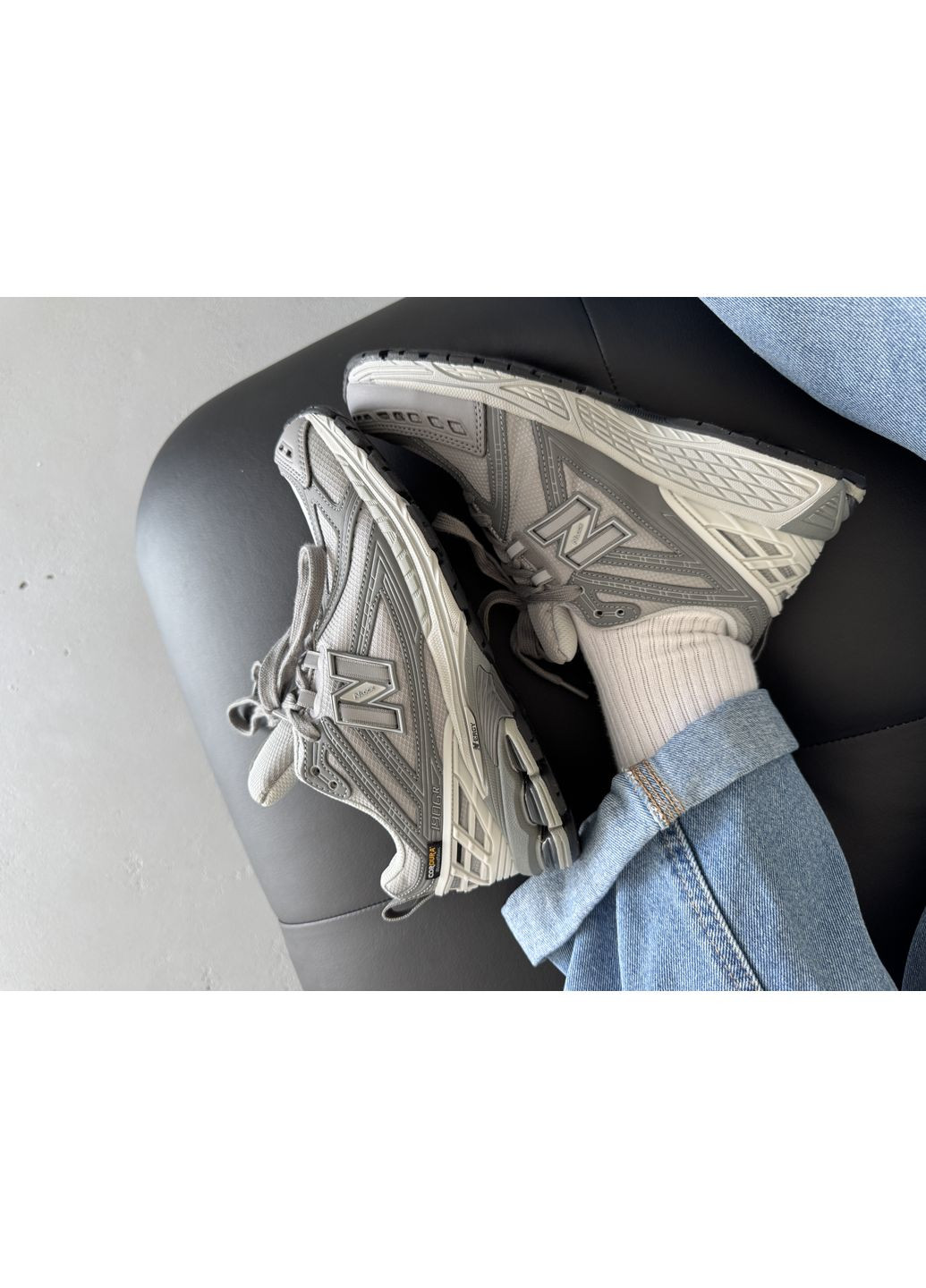 Серые демисезонные кроссовки мужские New Balance 1906R Grey Cordura | Нью Беланс 1906R