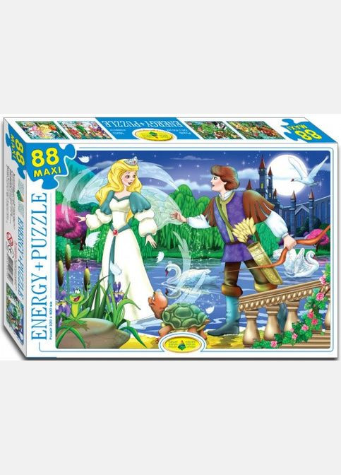 Детские Пазлы "Принцесса-Лебедь" 83408 ЕГ-14 88 элементов Энергия Плюс (314794194)
