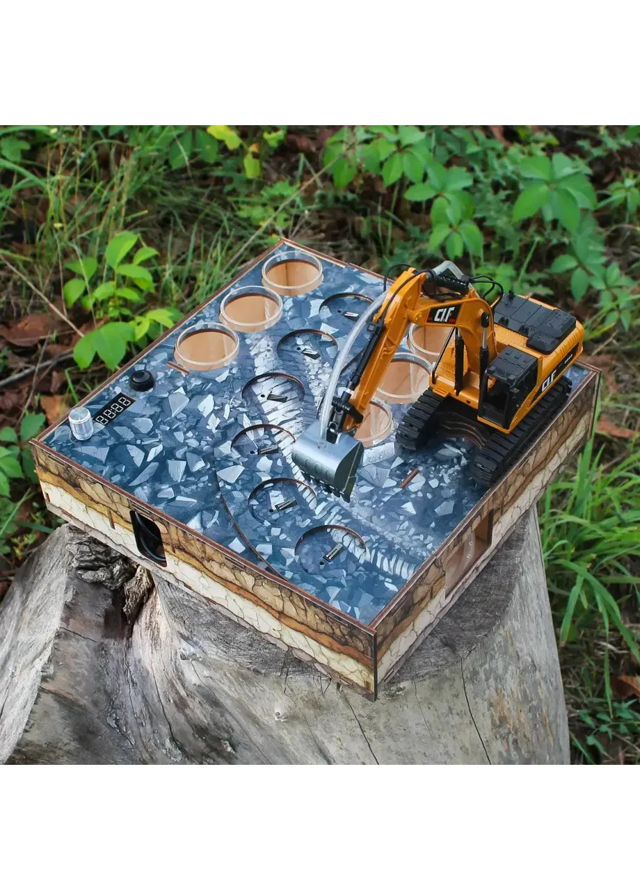 Автоматический наливатор «Экскаватор» с печатью на 6 рюмок (SP21712) SHOP PAN (402881476)
