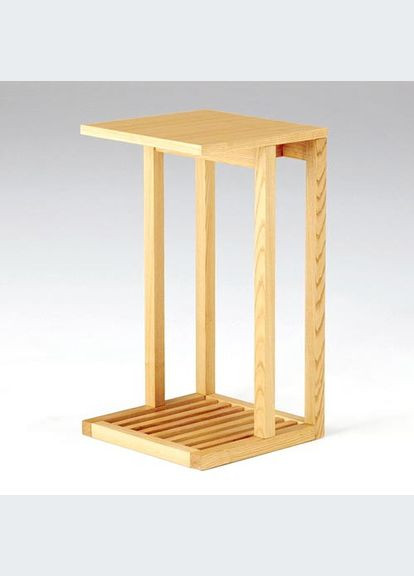 Приставний столик з дерева Татау ваніль (ДНС-004902) No Brand (328072600)