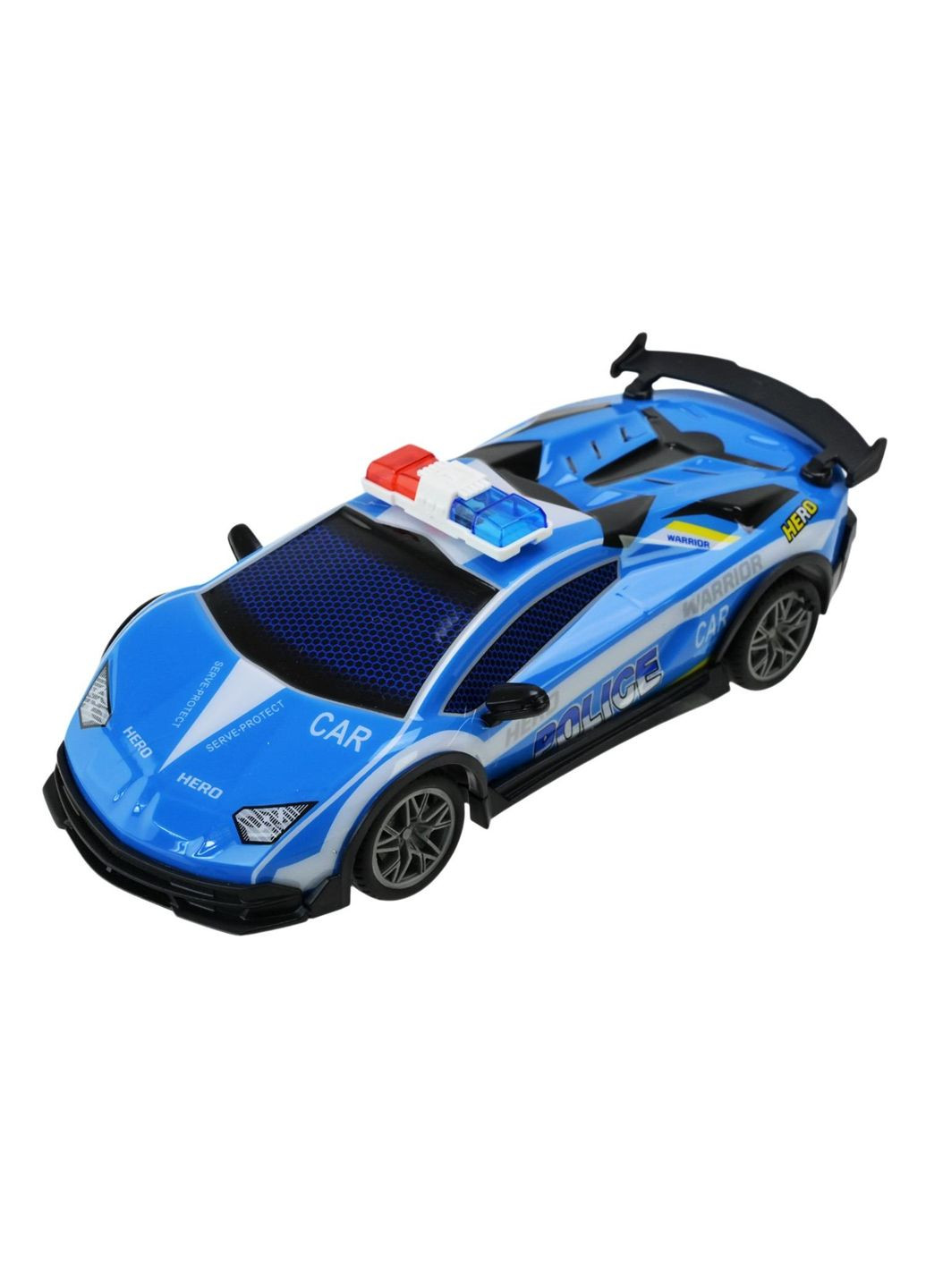 Автомодель на радиоуправлении 20см Полицейская машинка со светом на батарейках Star Toys (370440615)