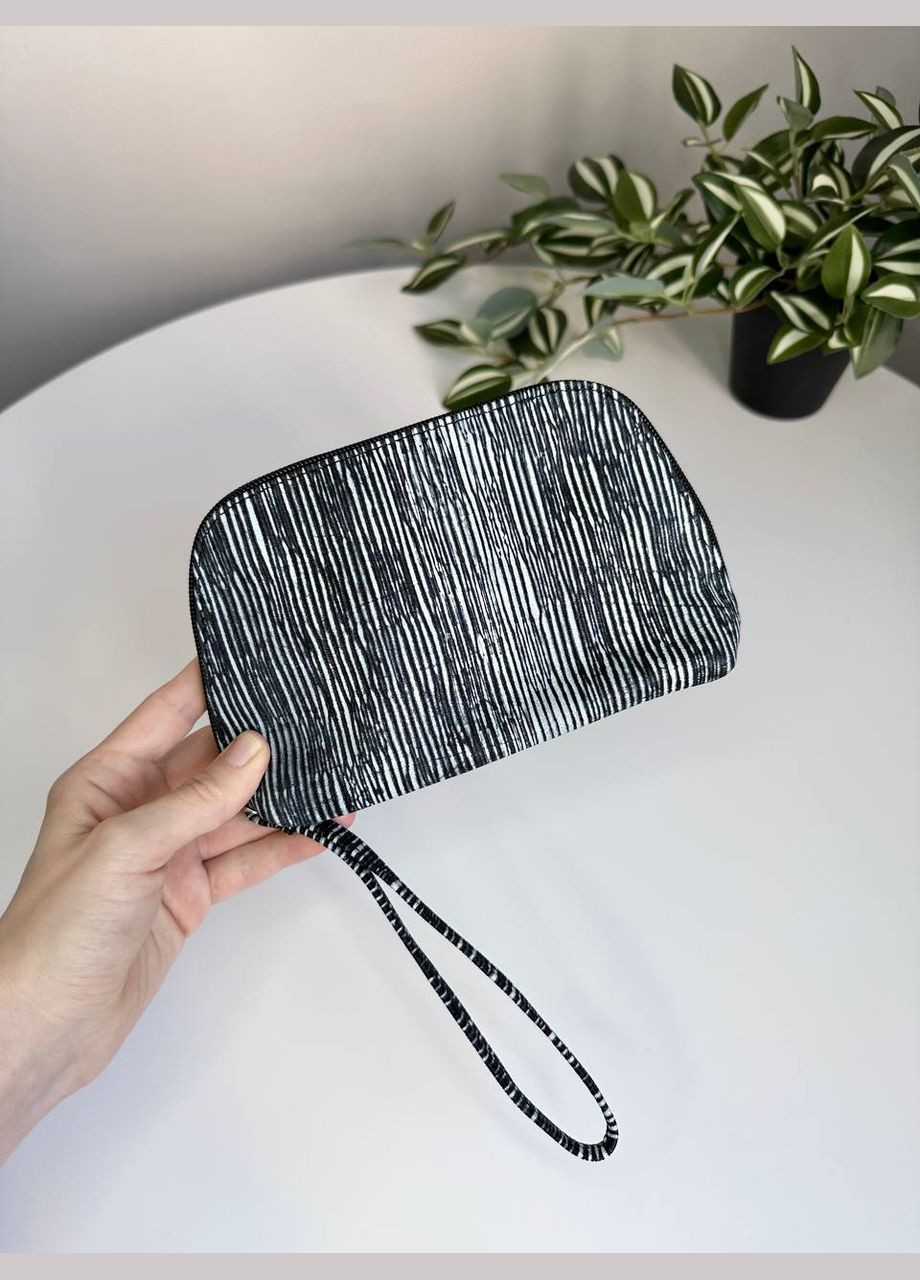 Косметичка з натуральної шкіри на два відділи з ручкою VI&VA (298426389)