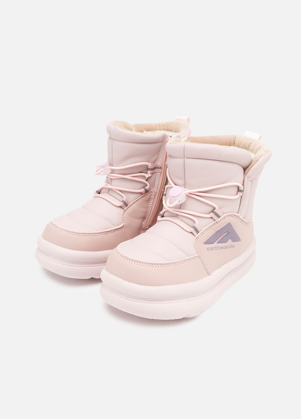 Розовые зимние дутики для девочки цвет розовый cb-00260731 Buddy Sheep