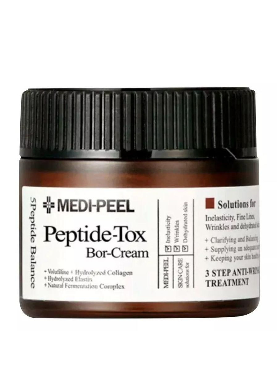 Medi-Peel Крем-лифтинг для лица Peptide-Tox Bor Cream с пептидами 50 мл — Крем, Южная Корея (367985358)