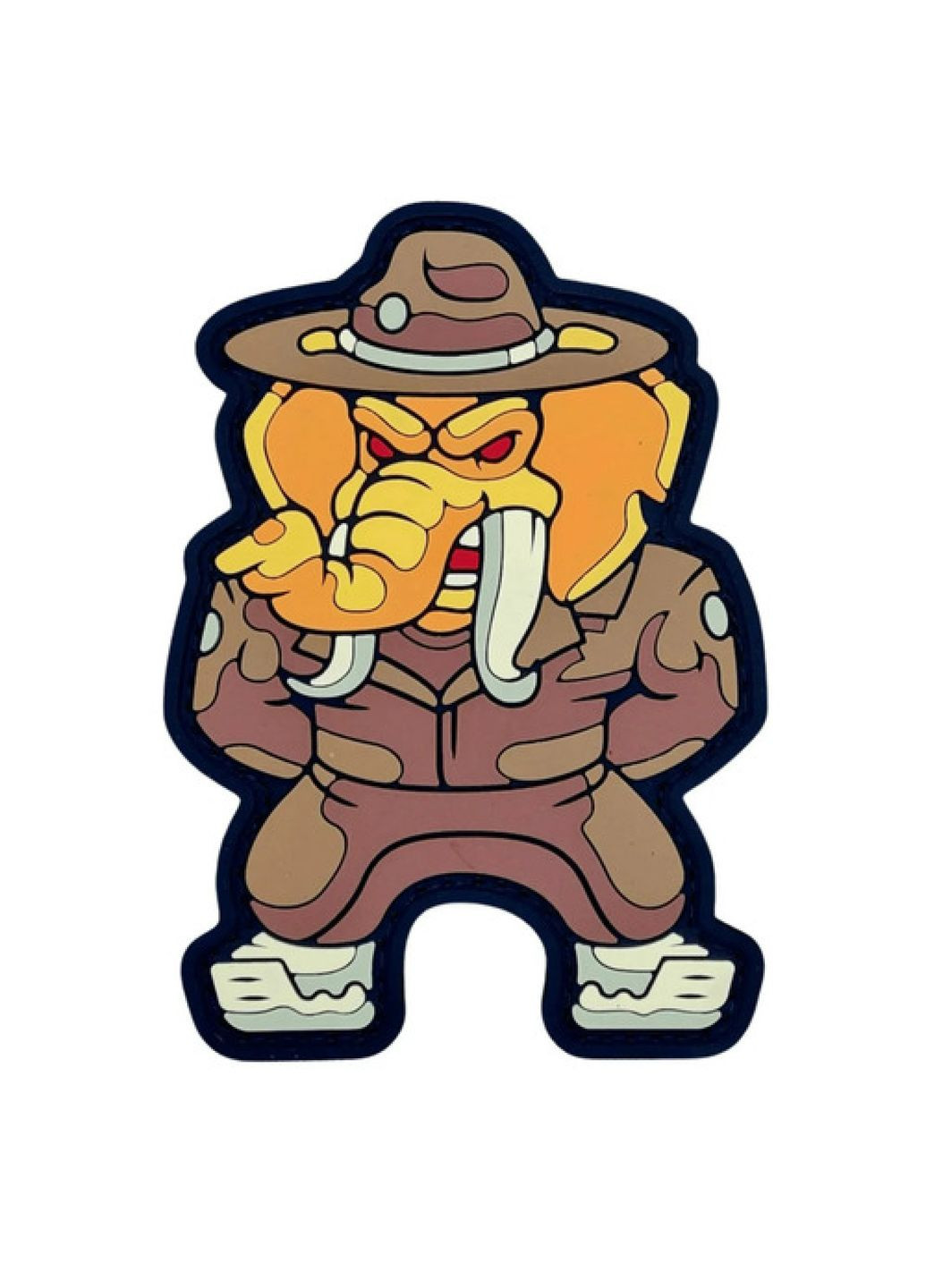 ПВХ патч СЛОН FM "СЕРЖАНТ" (8433) Dobroznak (371020829)