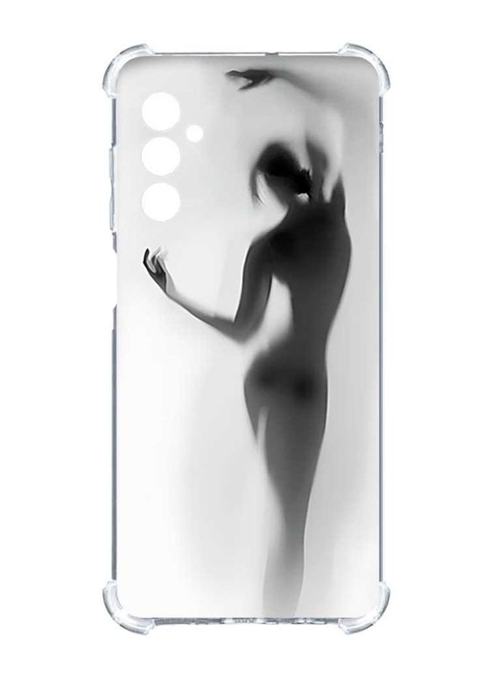 Чехол с утолщёнными углами на Samsung Galaxy A15 (A155):: Силуэт девушки (принт 67) Creative (355406397)