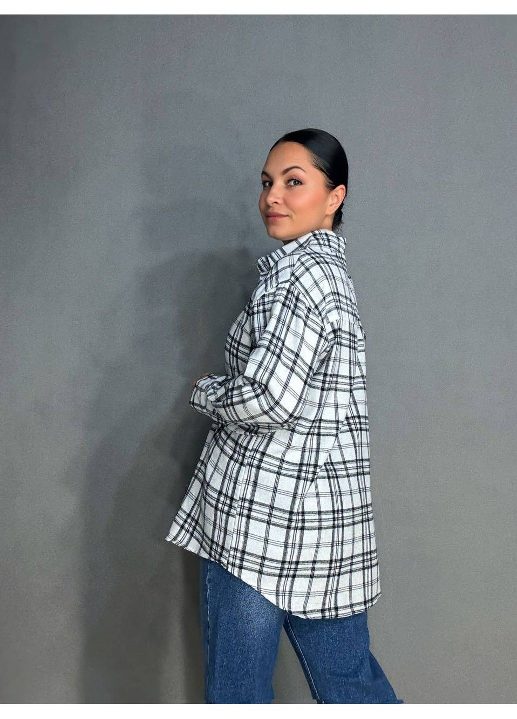 Белая рубашка No Brand