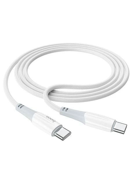 Кабель X66 Pisces Cable Type-C to Type-C 2,4A 1m Gray Hoco (271824189)