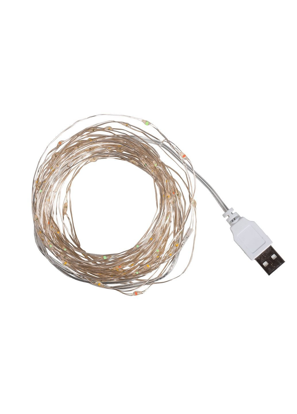 Электрогирлянда USB Нить 100 LED 10 м Разноцветный (975037) YES! Fun (368290318)