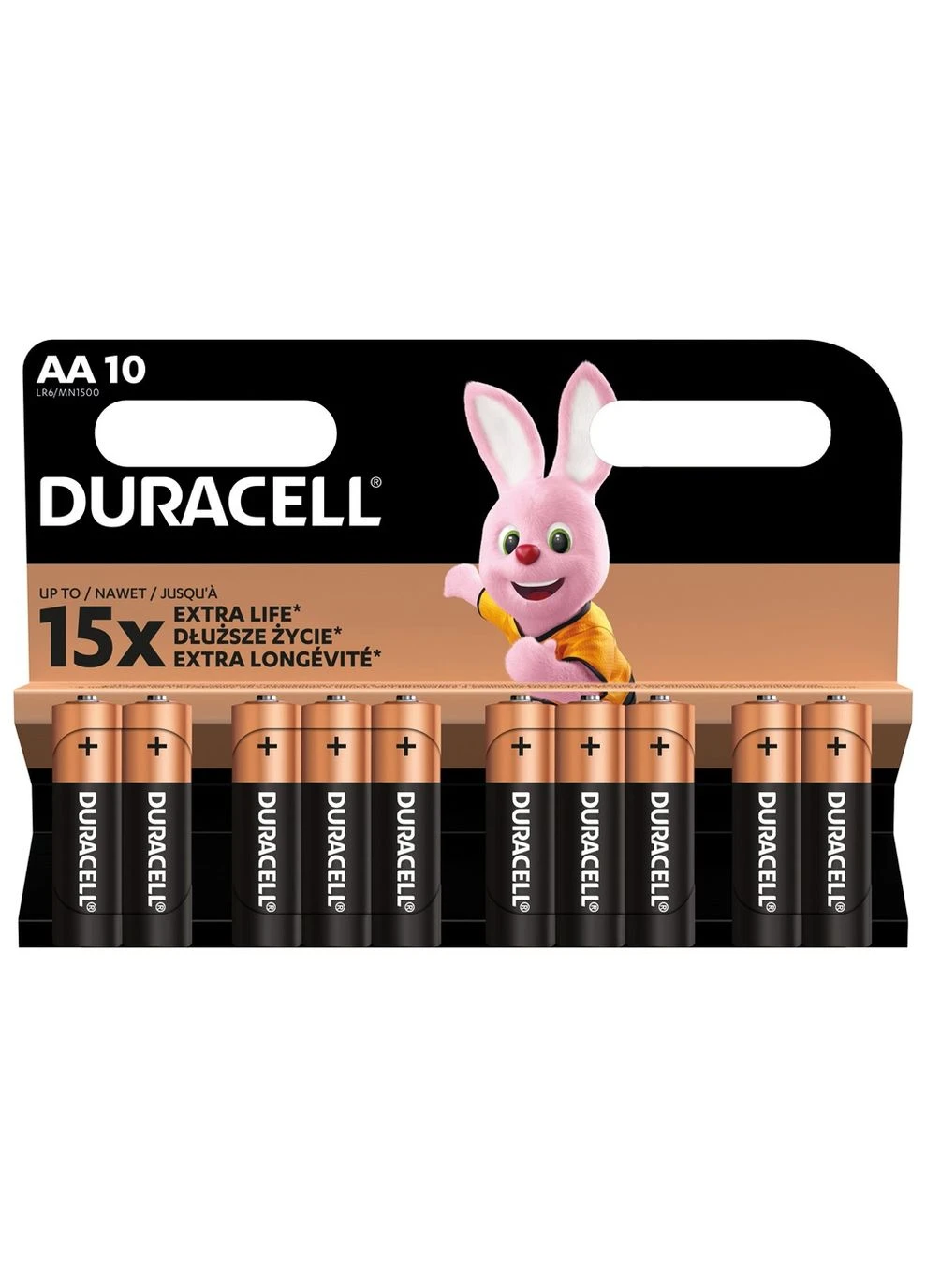 Лужні батарейки LR06 MN1500 уп. 1x10 шт. (6425676) Duracell (379693878)