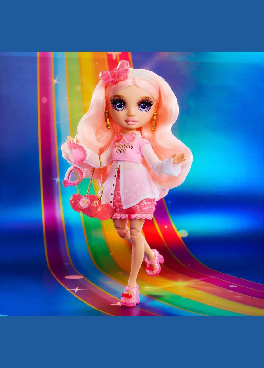Игровой набор с куклой серии Creative Crystals - Белла Rainbow High (324226683)