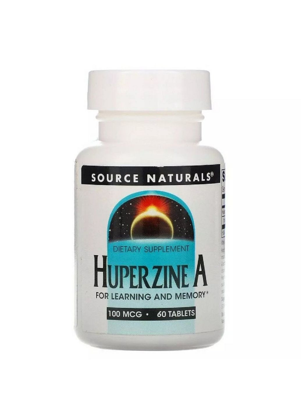Натуральна добавка Huperzine A 100 mcg, 60 таблеток Source Naturals (293420956)
