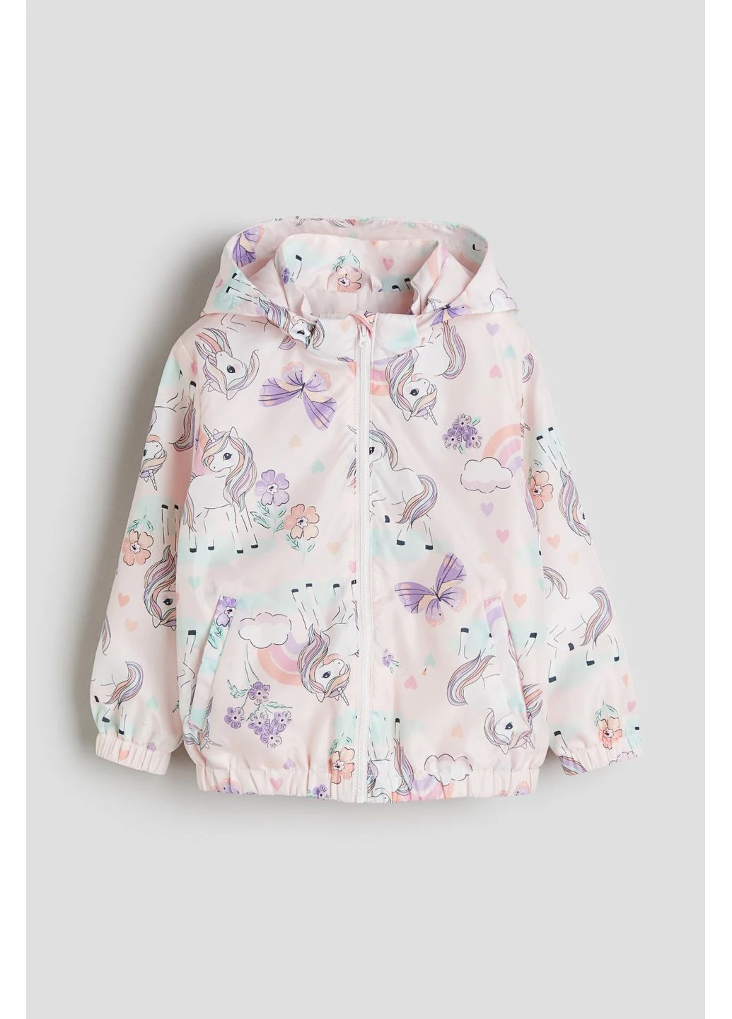 Розовая куртка H&M