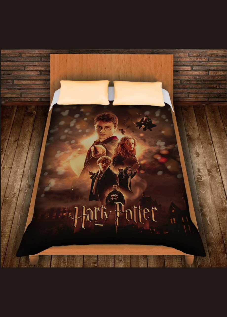 Плед з 3D принтом на тему - Гаррі Поттер Вогонь і битва Перша Креативна мануфактура PERFECTUS Плед (301869663)