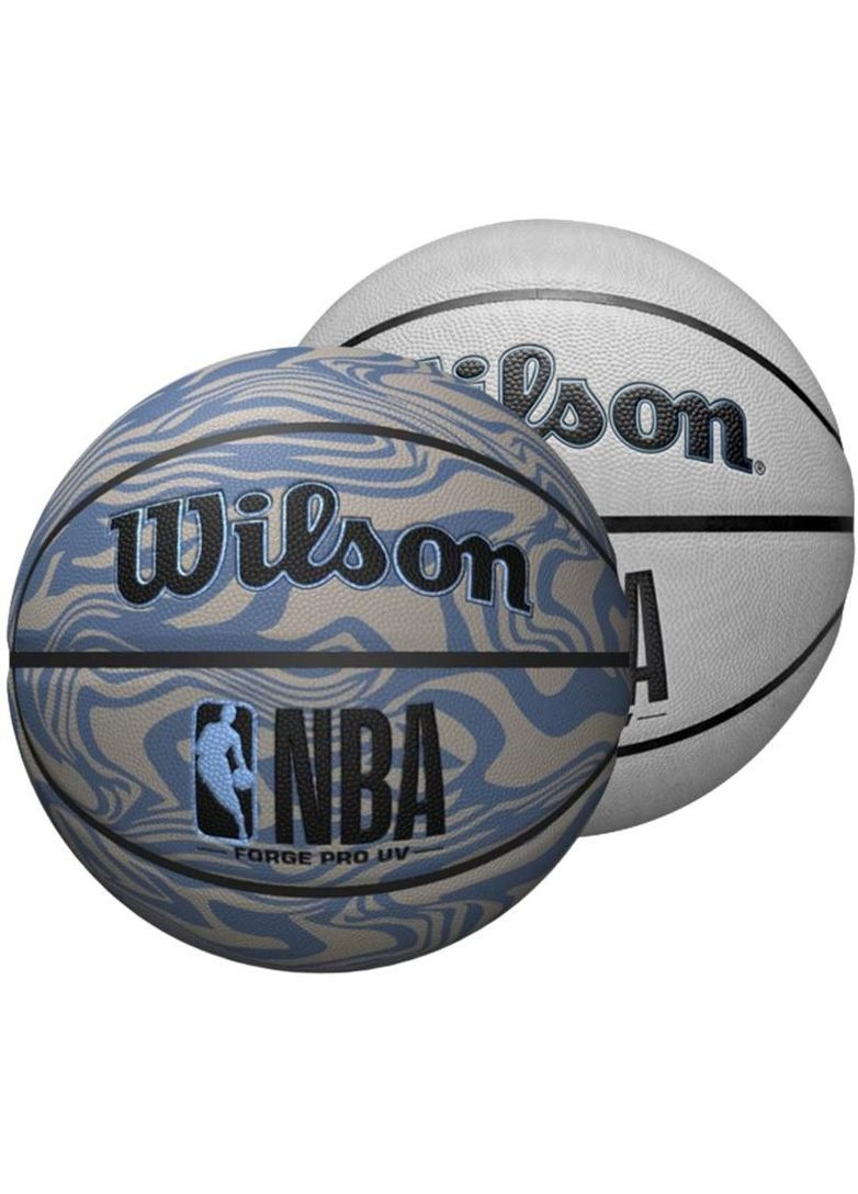 Баскетбольний м'яч NBA Forge Pro UV (унікальний м'яч – хамелеон, розмір 7) WZ2010801XB7 Wilson (369142415)