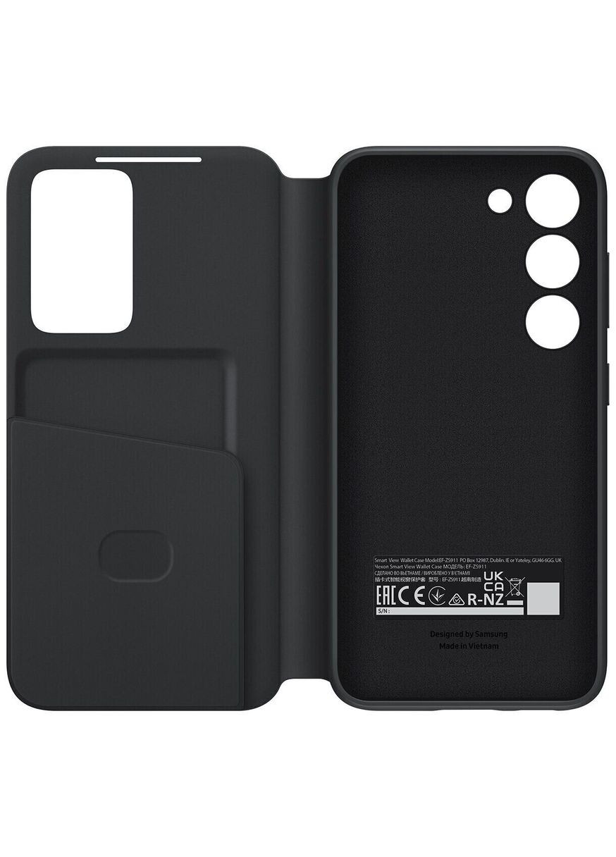 Чехол-книга Smart View Wallet Case Galaxy S23 SM-S911 Black (EF-ZS911CBEGRU) Samsung (370621145)