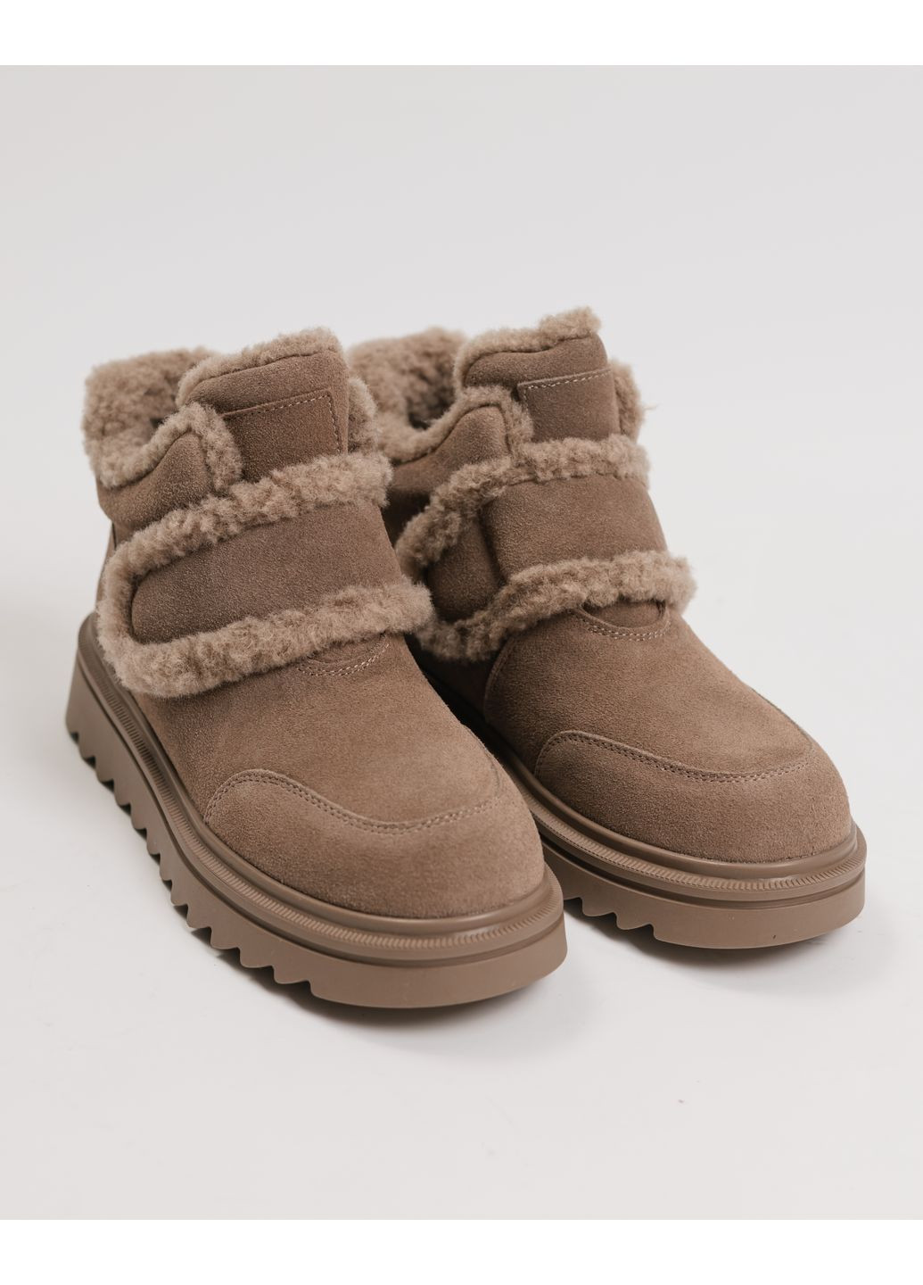 Черевики зимові на липучці замша вовна Lola Andy (362082711)