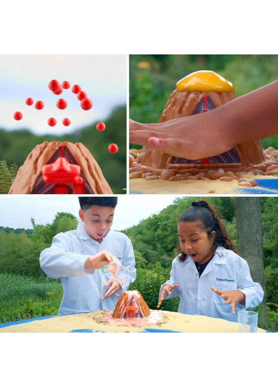 Научный эксперимент "Вечный вулкан" Thames & Kosmos, Wow in The World Everlasting Volcano, STEM-игрушка No Brand (371140763)