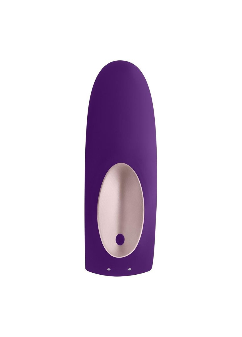 Вібромасажер для пар Partner Plus Remote Couple's, фіолетовий Satisfyer (347312757)