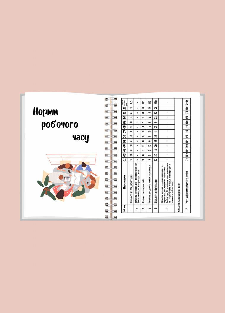 Планер бухгалтера жіночий А5 No Brand (324436386)