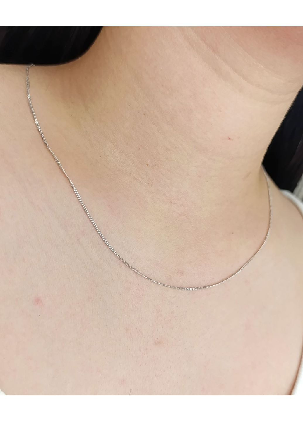 Ланцюжок золотий тонкий жіночий 42 см Панцирне плетіння УЗ26-42 No Brand Ланцюжок (369149700)