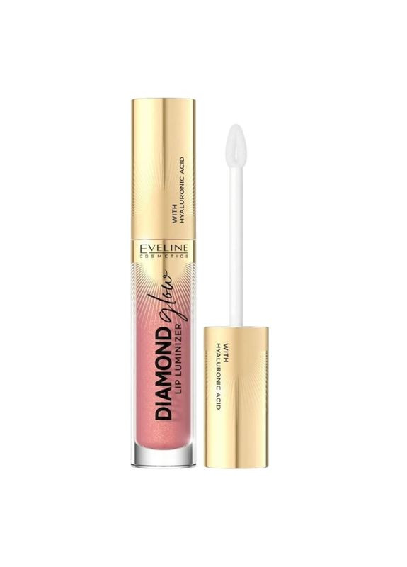 Блеск для губ Top coat Diamond Glow lip luminizer 04 4.5 мл. 3684 Eveline Cosmetics (340110312)