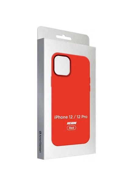 Чехол ICON2 Case для Apple iPhone 12/12 Pro Red (ARM60585) ArmorStandart (323115153)
