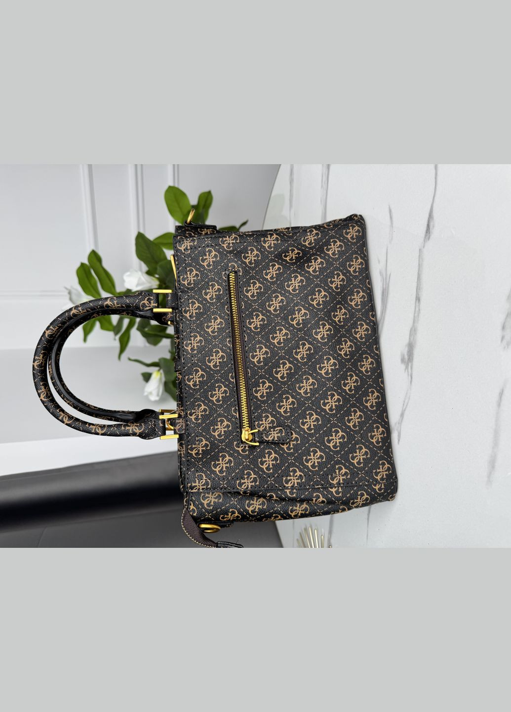 Сумка в коричневому кольорі Гесс джеймс medium No Brand (318652842)