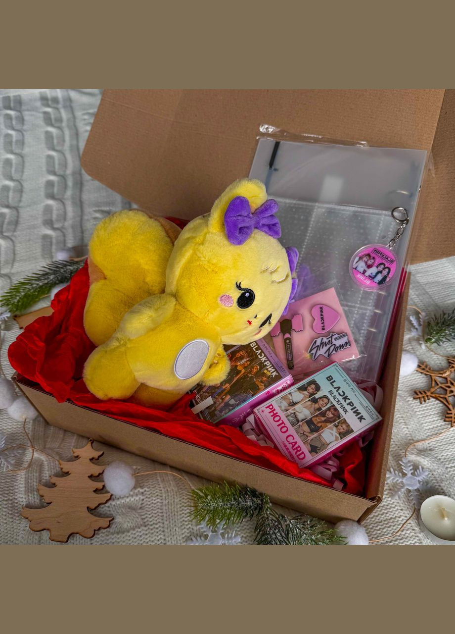 Подарочный набор К-поп Блэк Пинк Black Pink Розе No Brand (333163537)