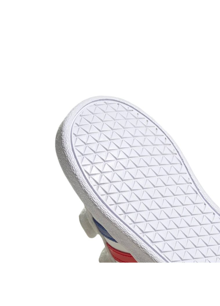 Білі всесезонні кросівки дитячі vl court 2.0 cmf adidas