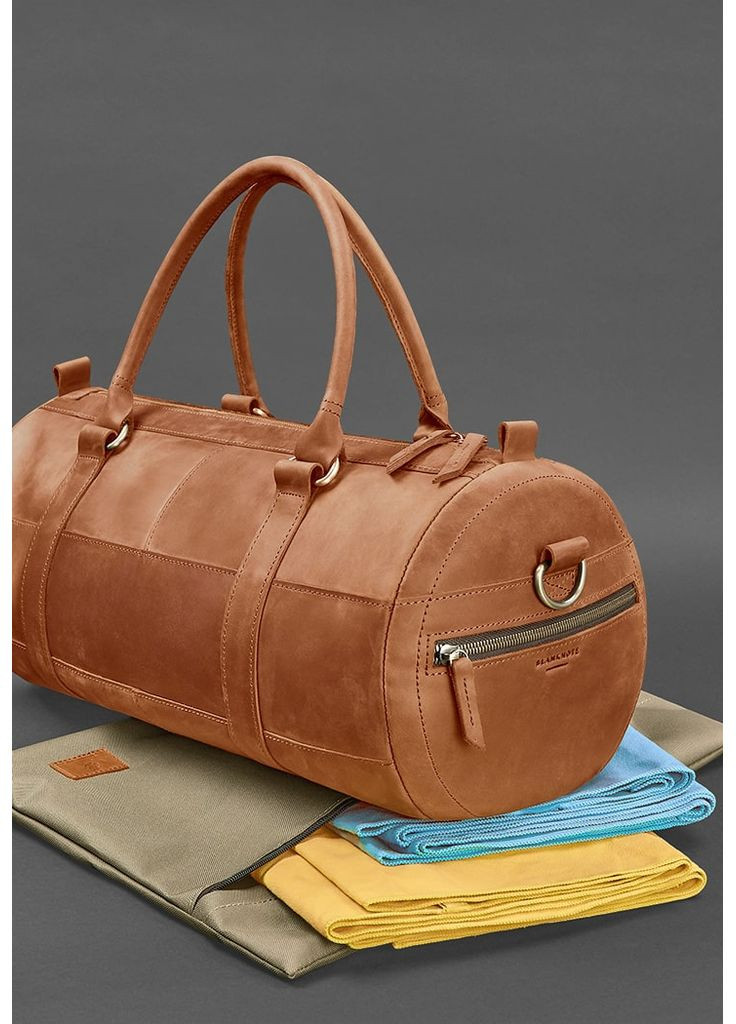 Шкіряна сумка Harper Світло-коричнева Crazy Horse BlankNote (348359222)