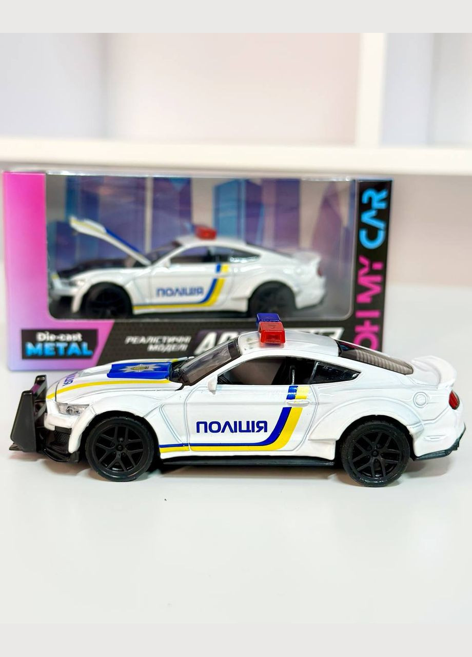 Инерционная металлическая машинка AS-2958 полиция коллекционная модель от Авто Мир Fun Game (327216139)
